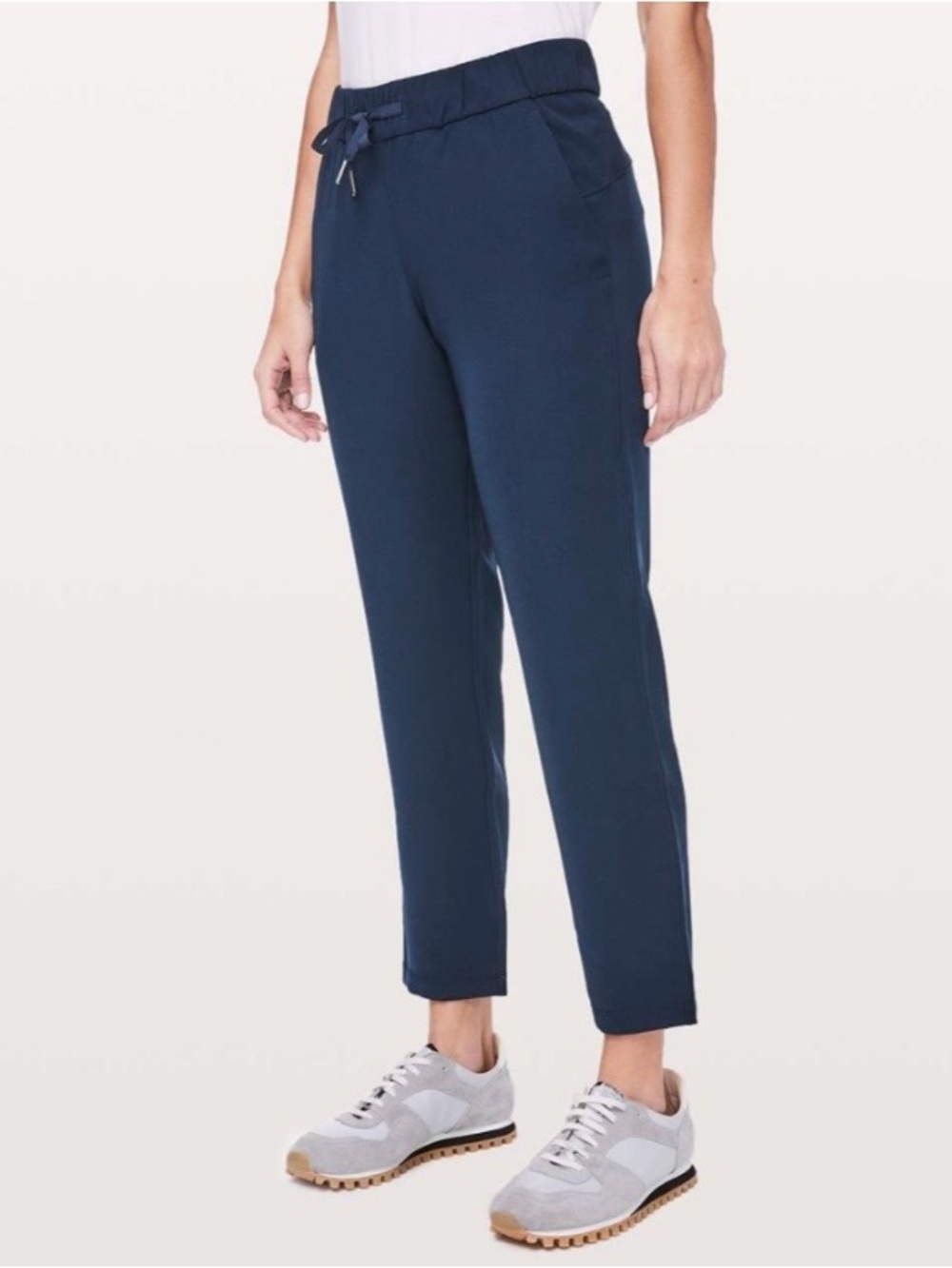 Lululemon On The Fly Pant Woven 27" True Navy 2